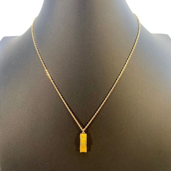 Kate Spade yellow cab 🚕 pendant necklace from her NYC collection. - Picture 3 of 6